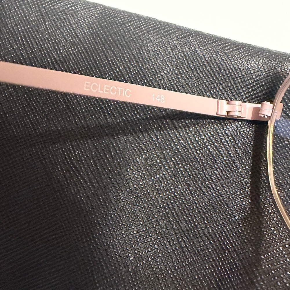 Quay Australia Pink and Gold Frame Glasses - Picture 6 of 8